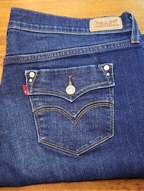 Levi's Dark Blue Denim Jeans